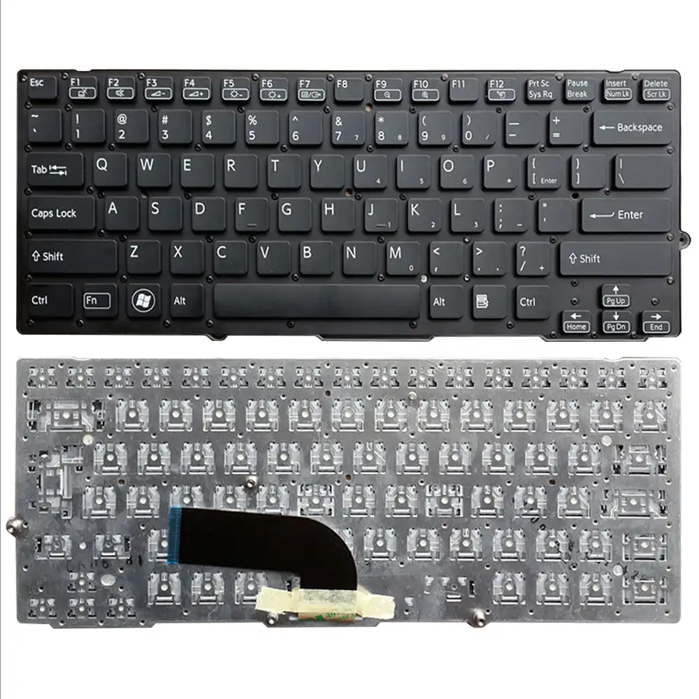 Keyboard Sony VAIO VPC-SB US Black Without Frame & Backlit - Image 3