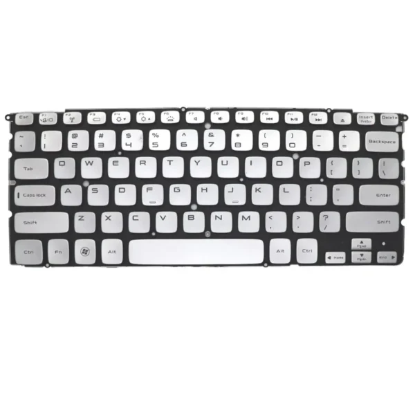 Keyboard Dell XPS 15z-L512 US Silver Without Frame