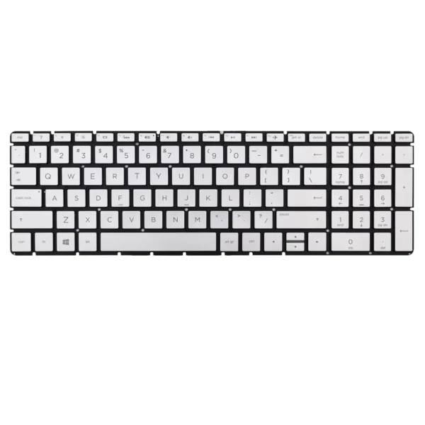 Keyboard  HP Pavilion 15-BS US Silver Without Frame & With Backlit