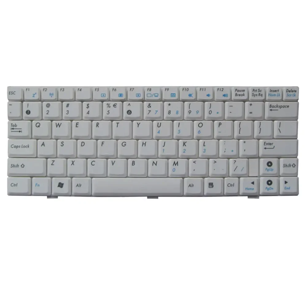 Keyboard ASUS Eee PC 1000H US White