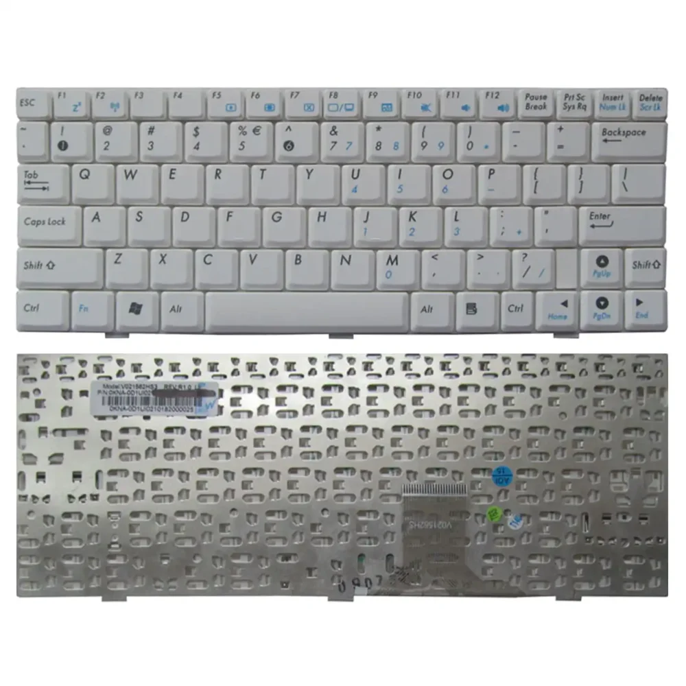 Keyboard ASUS Eee PC 1000H US White - Image 3