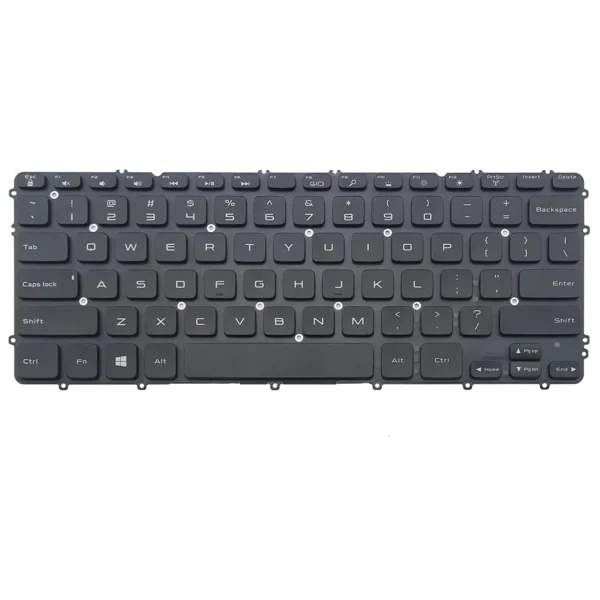 Keyboard Dell XPS 15 9530 US Black Without Frame & With Backlit