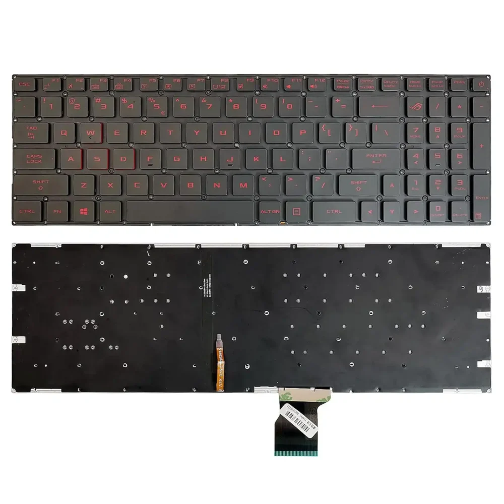 Keyboard ASUS ROG GL502 US Red Without Frame & With Backlit - Image 3