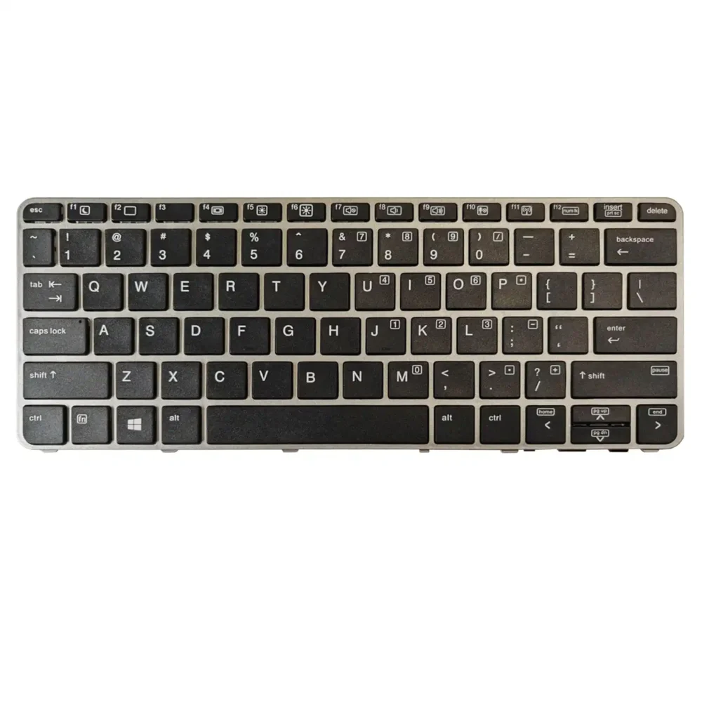 Keyboard HP EliteBook 820 G3 US Black Frame