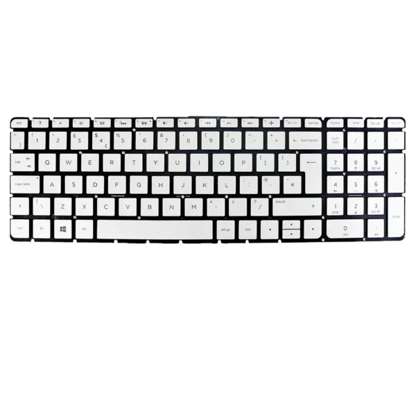 Keyboard HP Envy M6-W UK Silver Without Frame & With Backlit