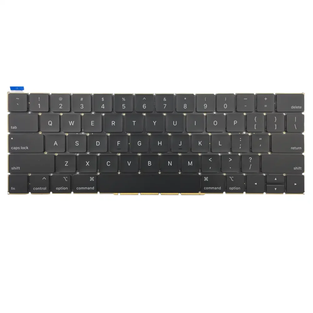Keyboard Apple MacBook Pro A1989 US Black Without Frame & Backlit