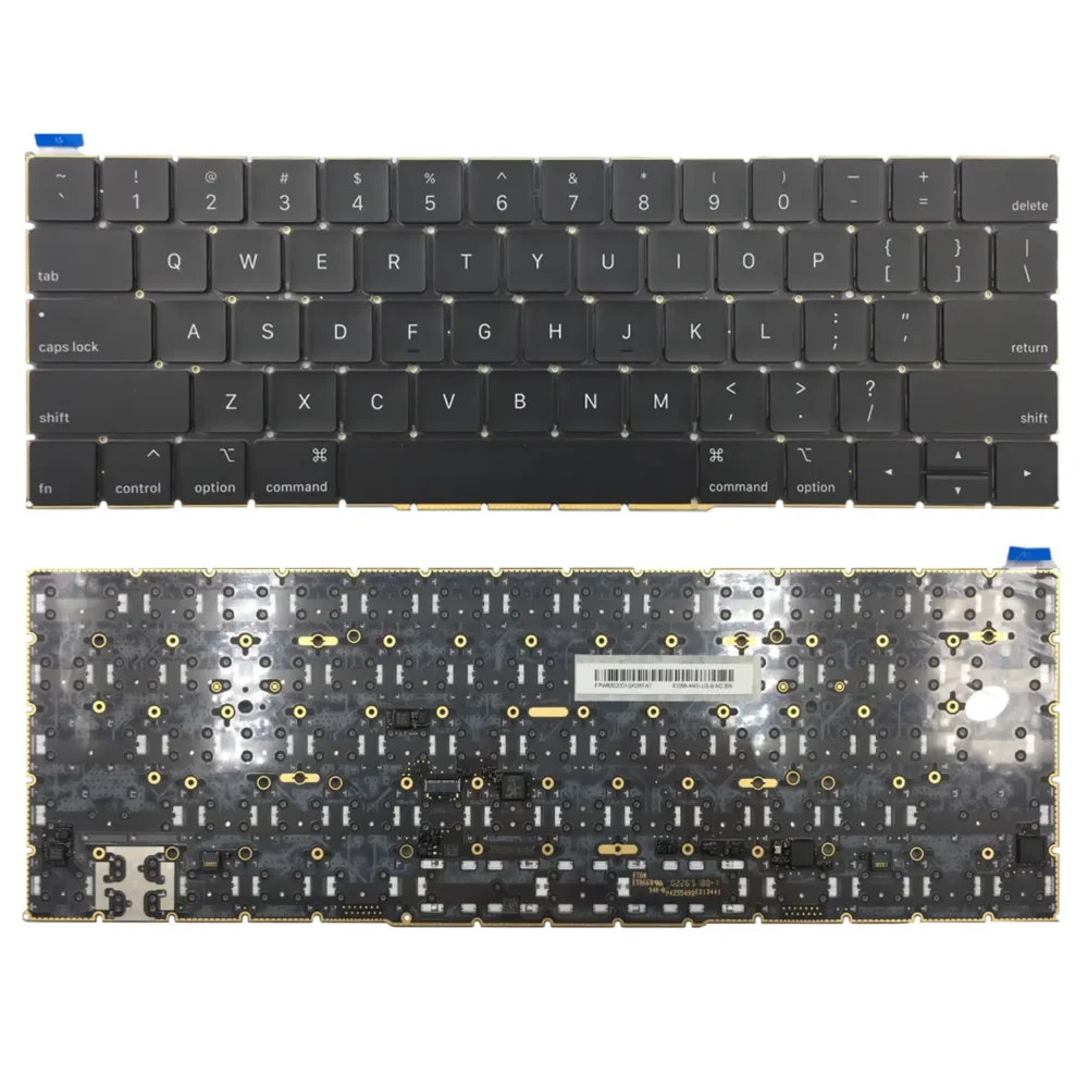 Keyboard Apple MacBook Pro A1989 US Black Without Frame & Backlit - Image 3