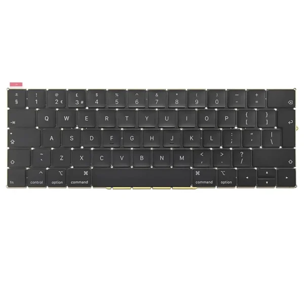 Keyboard Apple MacBook Pro A1989 UK Black Without Frame & Backlit
