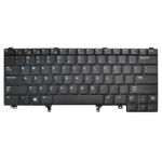 Keyboard Dell Latitude E6220 US Black Without Backlit