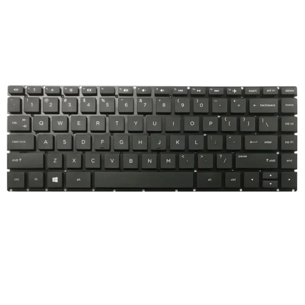 Keyboard HP Pavilion 14-BA US Black Without Frame & Backlit