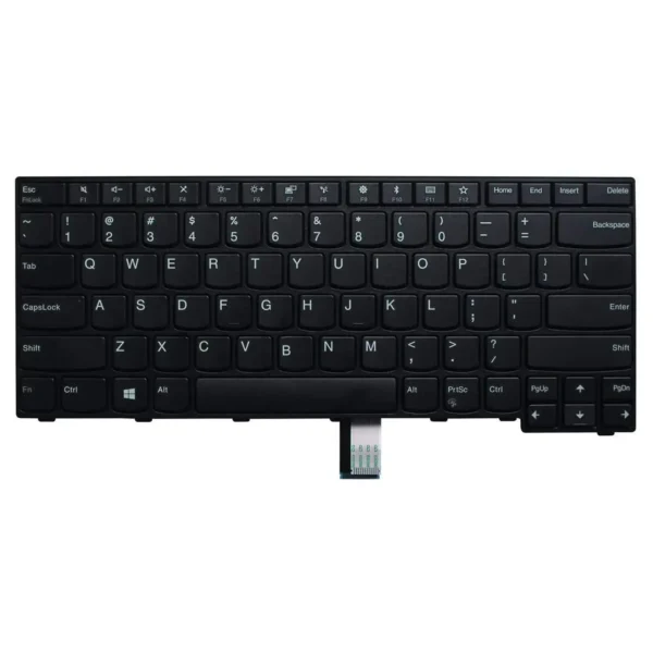 Keyboard Lenovo ThinkPad E470 US Black Frame Without Pointer