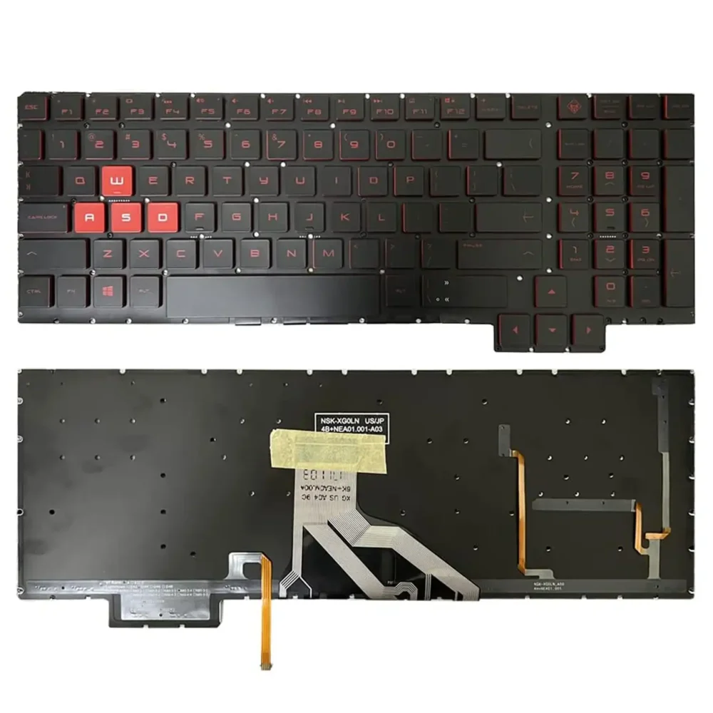 Keyboard HP Omen 15-CE US Black With Backlit - Image 3