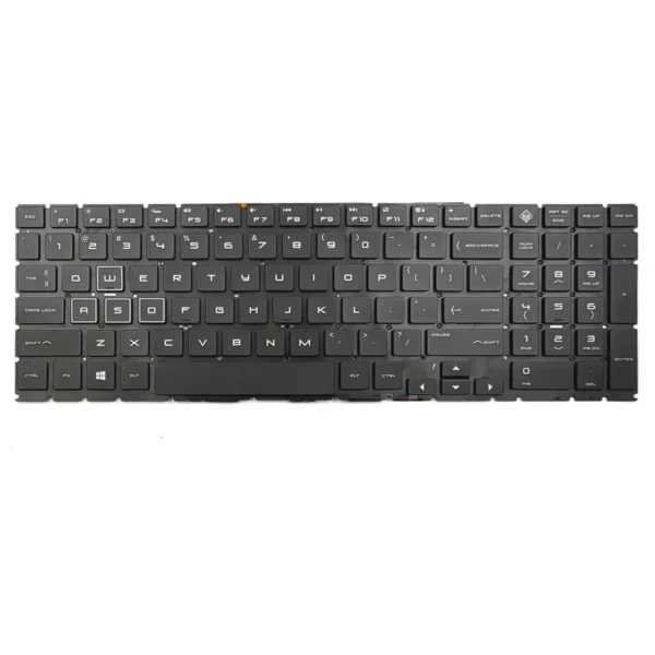Keyboard HP OMEN 15-DC US Black Without Frame & With Backlit