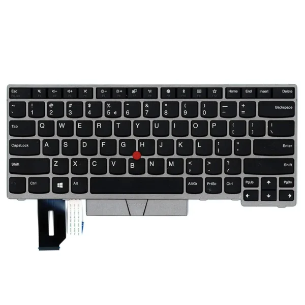 Keyboard Lenovo ThinkPad T480s US Black Frame With Pointer