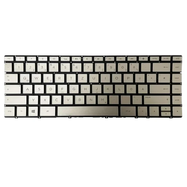 Keyboard HP Spectre 13-AD US Golden Without Frame & With Backlit