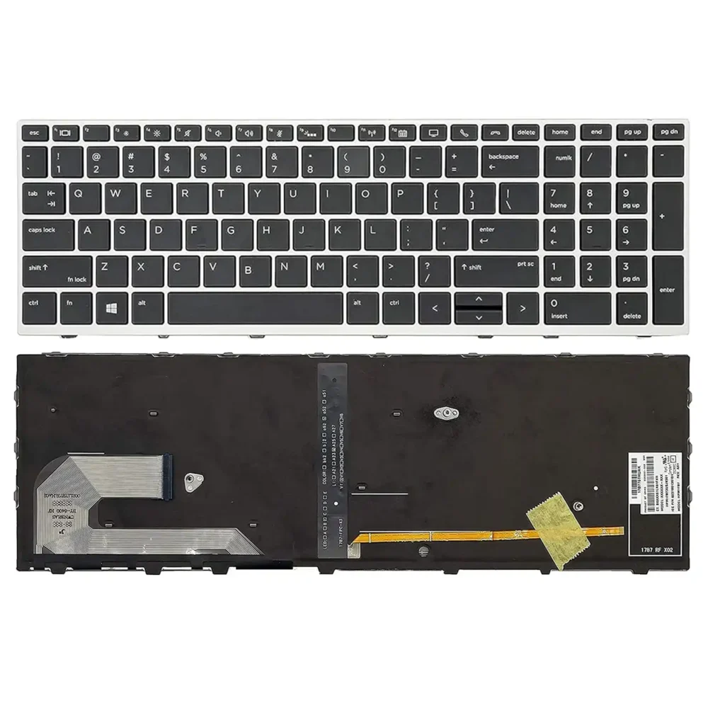 Keyboard HP EliteBook 850 G5 US Black Frame With Backlit - Image 3