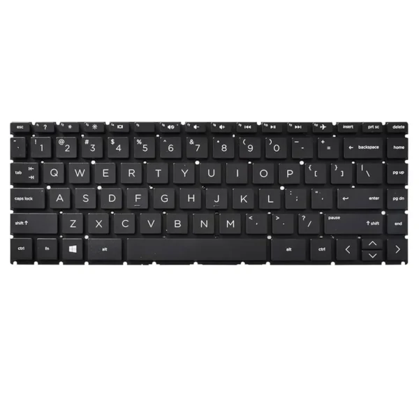 Keyboard HP Pavilion 14-CD US Black Without Frame & Backlit