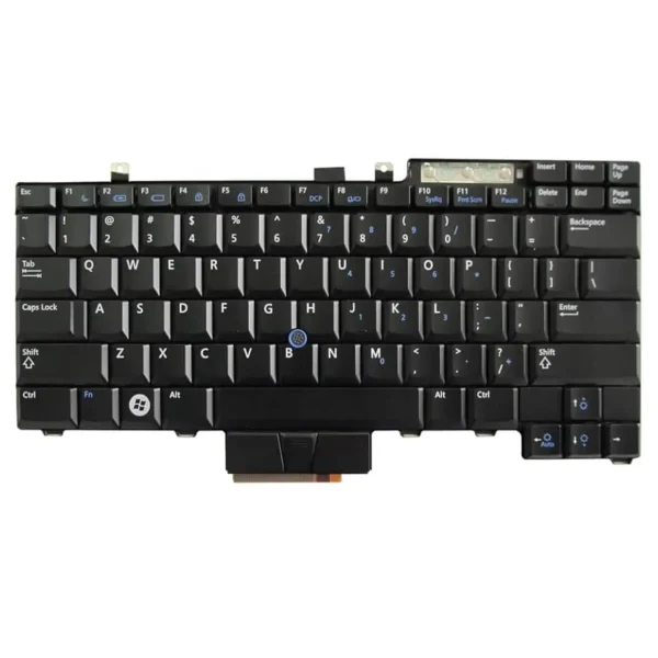 Keyboard Dell Latitude E6400 US Black With Pointer