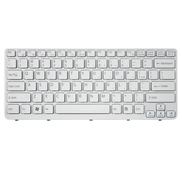 Keyboard Sony VAIO SVE14 US White Frame