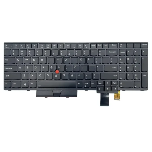 Keyboard Lenovo ThinkPad T570 US Black Frame With Backlit