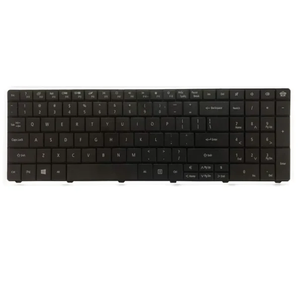 Keyboard Packard Bell Easynote LJ71 US Black Without Frame