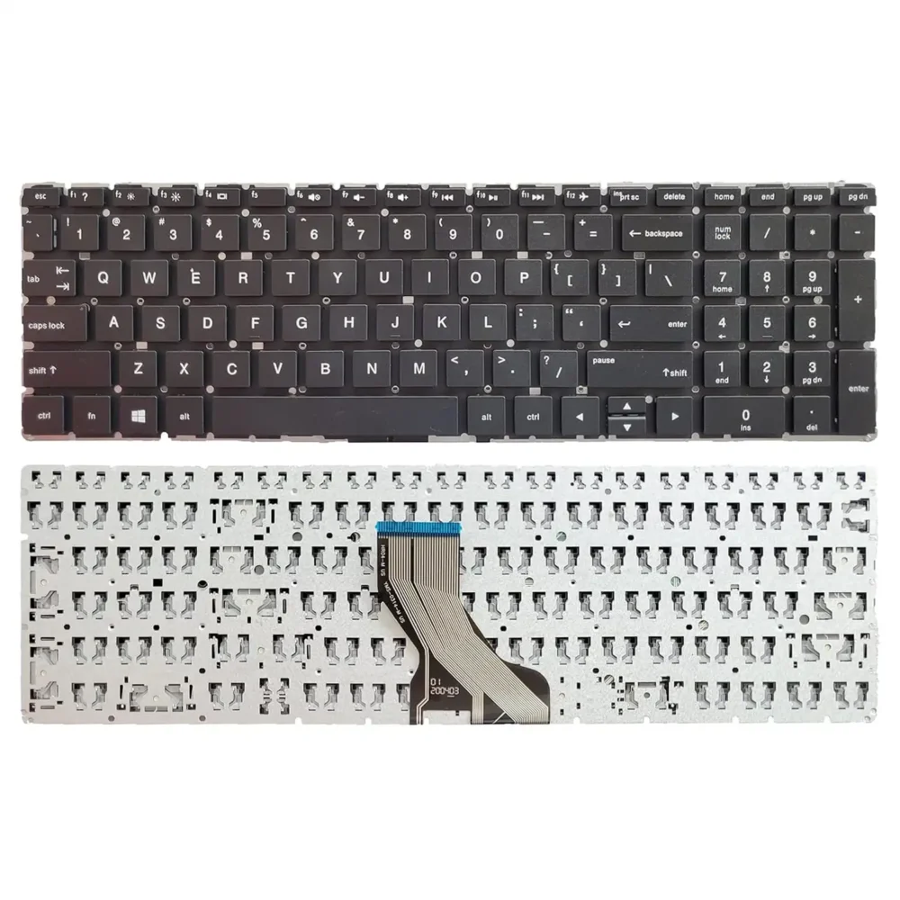 Keyboard HP Pavilion 15-DA US Black Without Frame & Backlit - Image 3