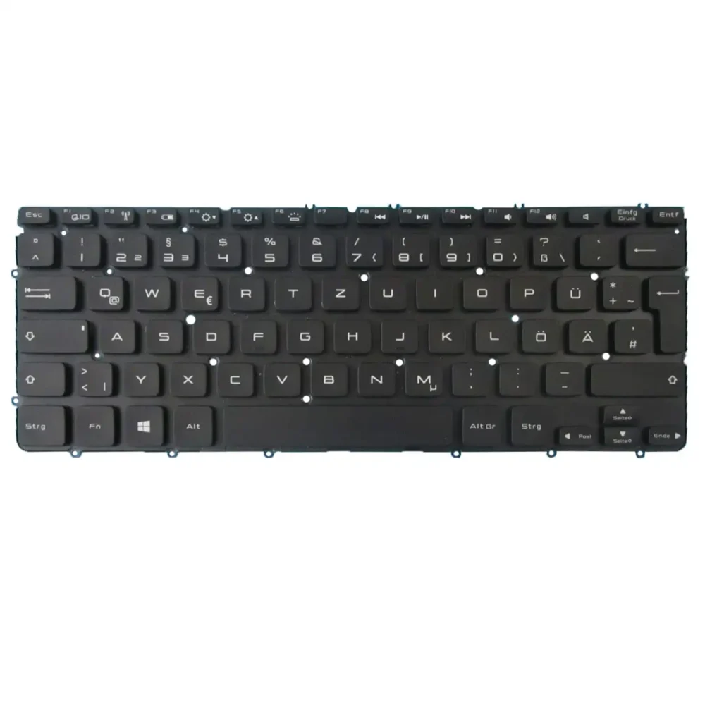 Keyboard Dell XPS 14 L421x UK Black Without Frame & With Backlit