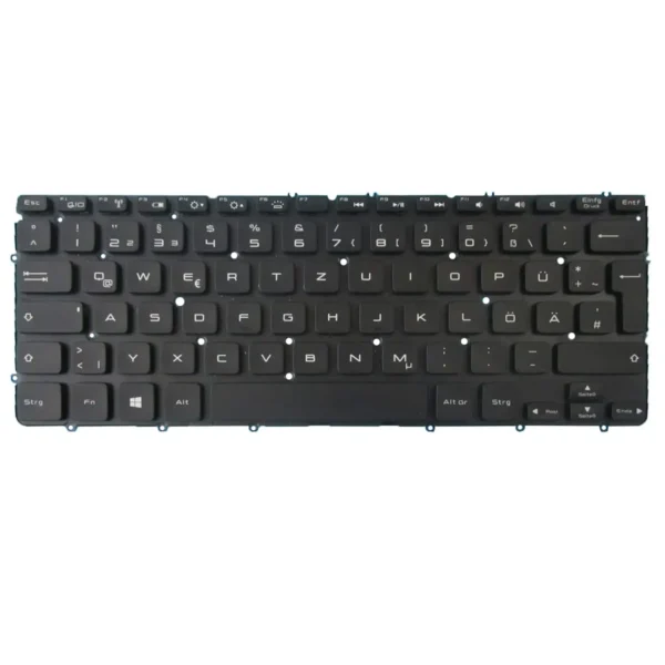 Keyboard Dell XPS 14 L421x UK Black Without Frame & With Backlit