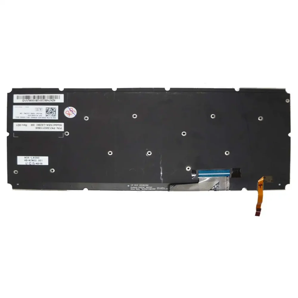 Keyboard Dell XPS 14 L421x UK Black Without Frame & With Backlit - Image 2