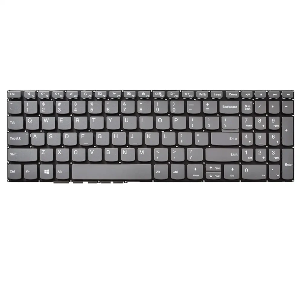 Keyboard Lenovo IdeaPad V330-15IKB US Grey Without Frame