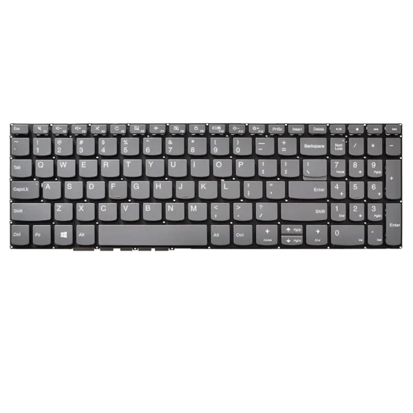 Keyboard Lenovo IdeaPad V330-15IKB US Grey Without Frame
