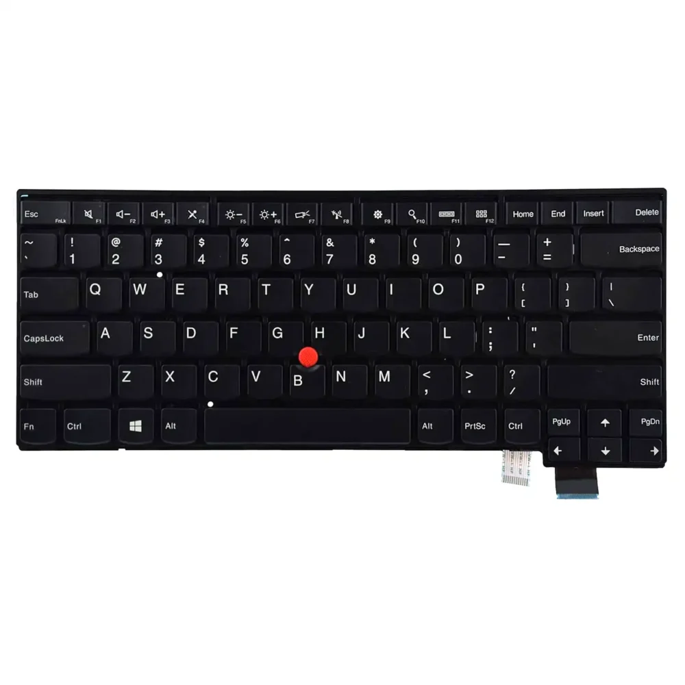 Keyboard Lenovo ThinkPad T460s US Black Frame With Pointer & Without Backlit