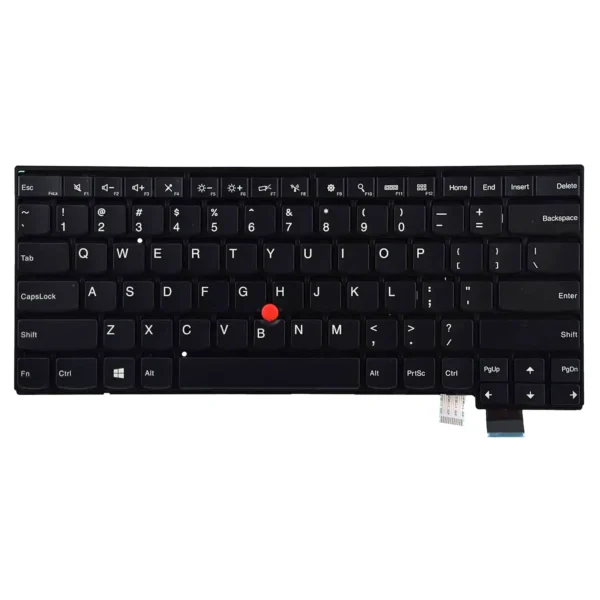 Keyboard Lenovo ThinkPad T460s US Black Frame With Pointer & Without Backlit