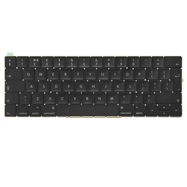 Keyboard Apple MacBook Pro A1706 UK Black Without Frame & Backlit