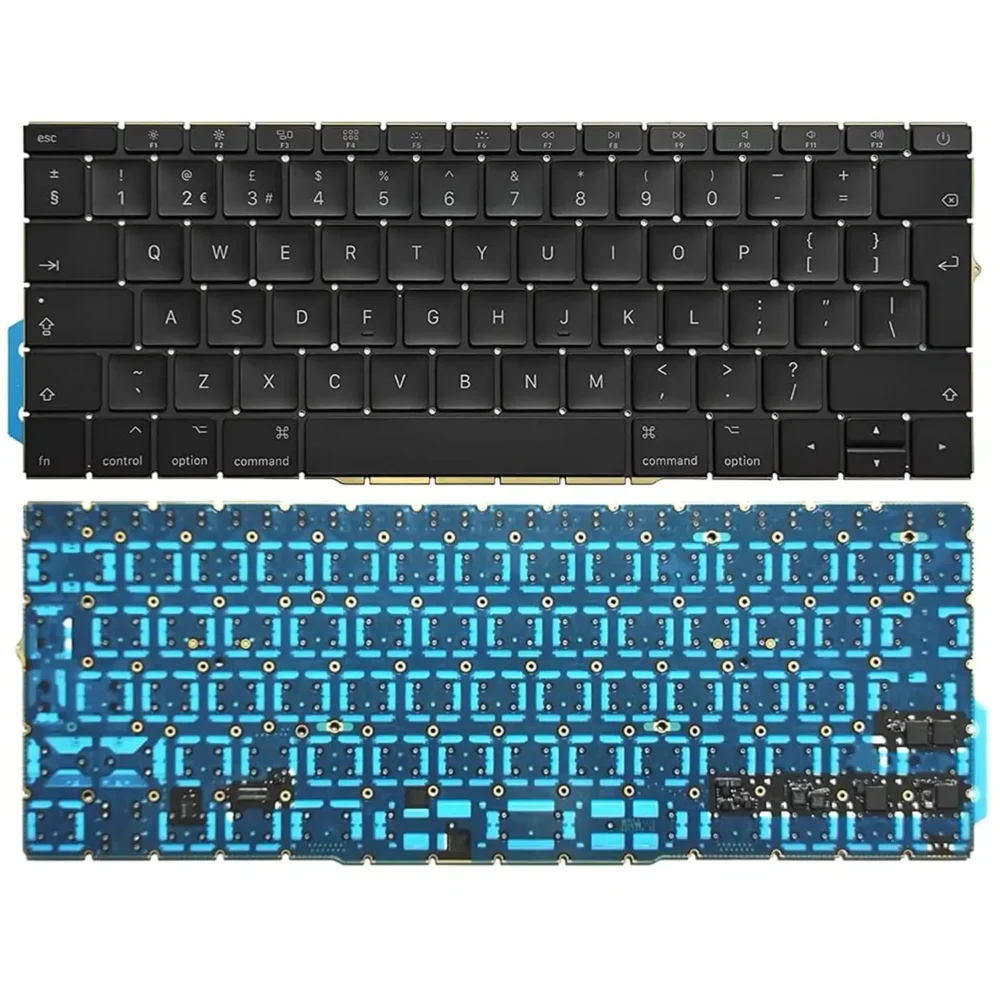 Keyboard Apple MacBook Pro A1708 UK Black Without Frame & Backlit - Image 3