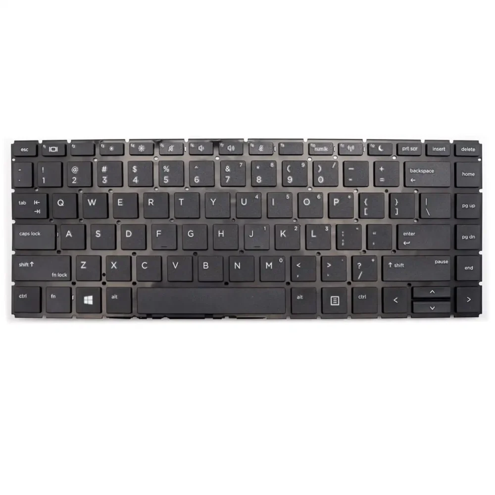 Keyboard HP ProBook 440 G7 US Black Without Frame & Backlit