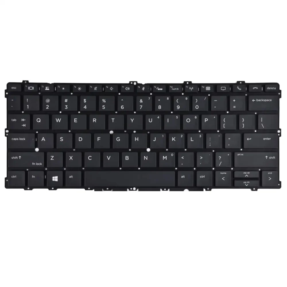 Keyboard HP EliteBook x360 1030 G2 US Black Without Frame & Backlit