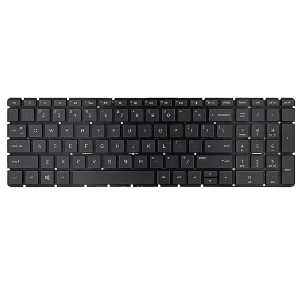 Keyboard HP Pavilion 15-BS US Black Without Frame & With Backlit