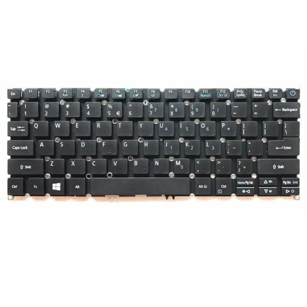 Keyboard Acer Aspire ES1-132 US Silver Without Frame