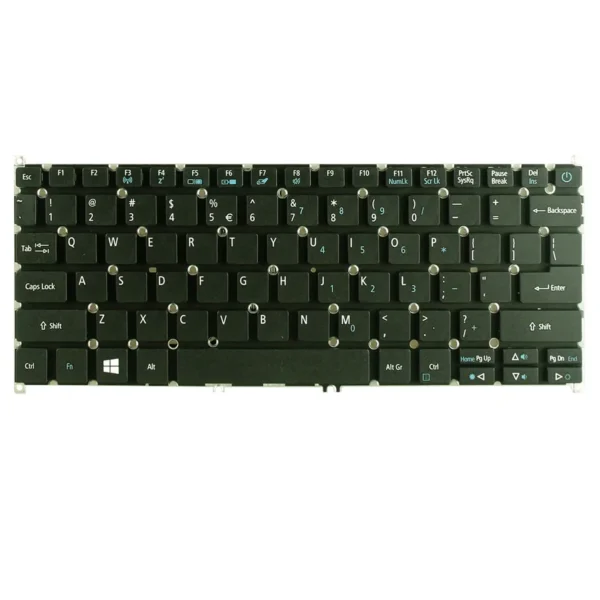Keyboard Acer Aspire ES1-132 US Black Without Frame