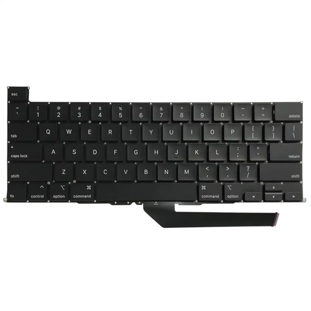 Keyboard Apple MacBook Pro A2141 US Black Without Frame & Backlit