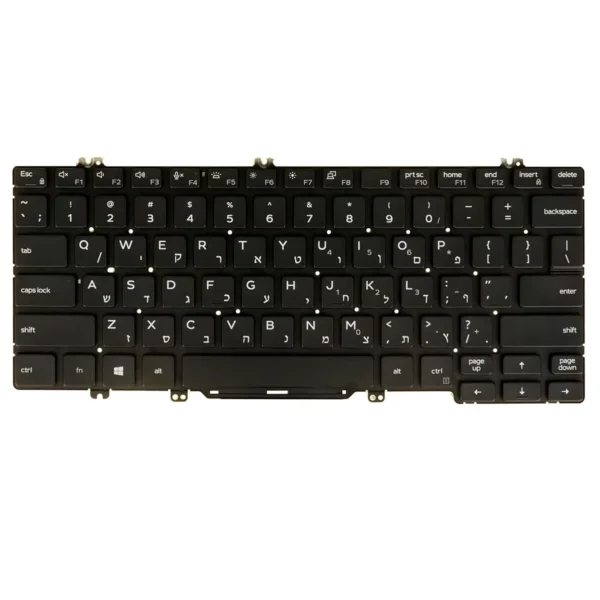 Keyboard Dell Latitude 5310 US Black Without Frame & With Backlit