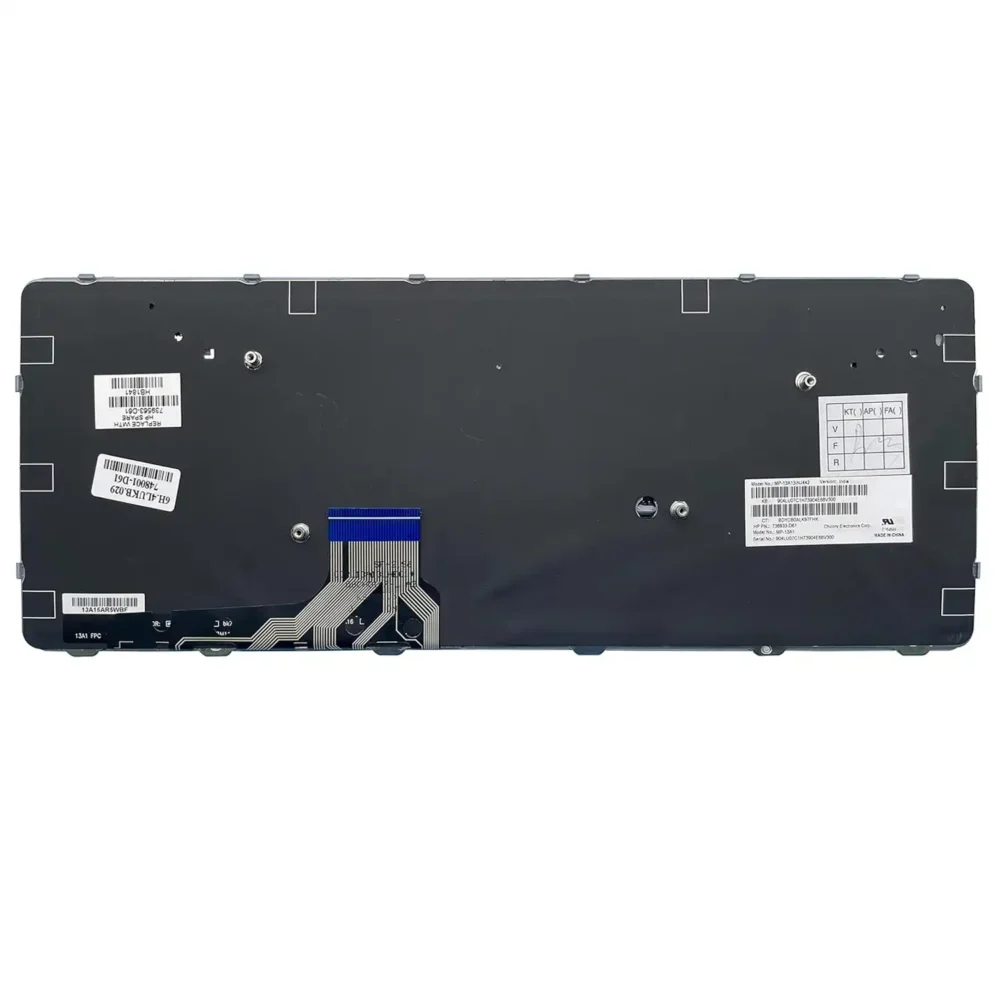 Keyboard HP EliteBook Folio 1040 G1 US Silver Frame - Image 2
