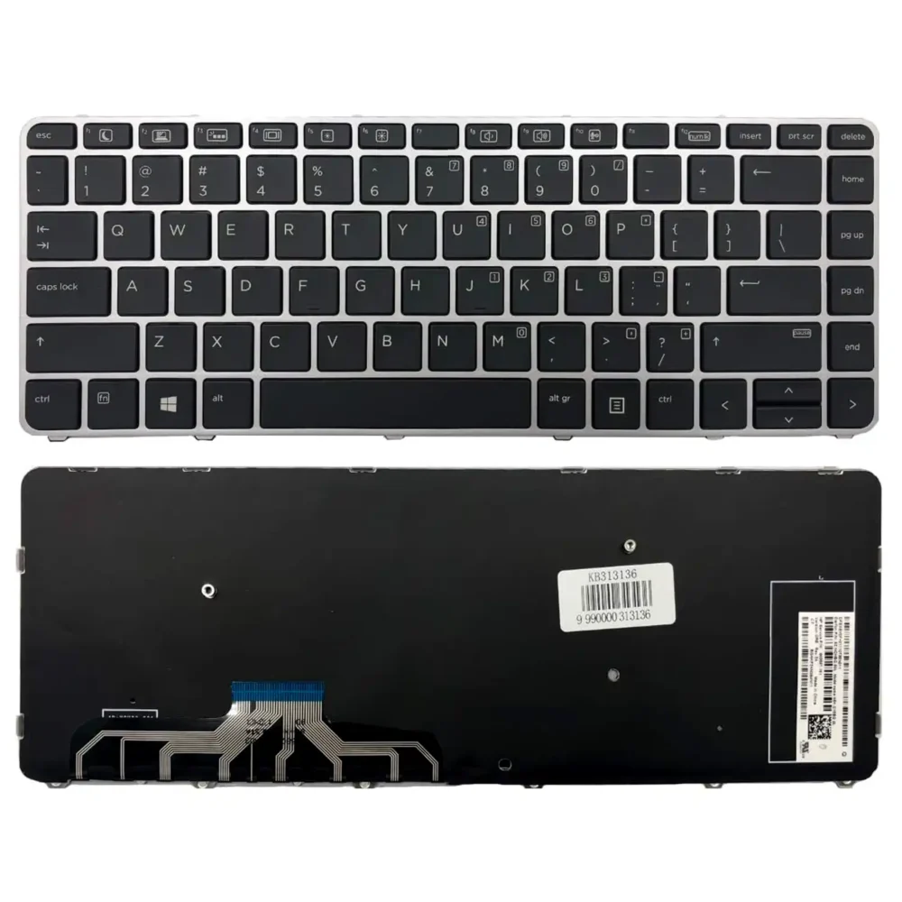Keyboard HP EliteBook Folio 1040 G3 US Black Frame & Without Backlit - Image 3