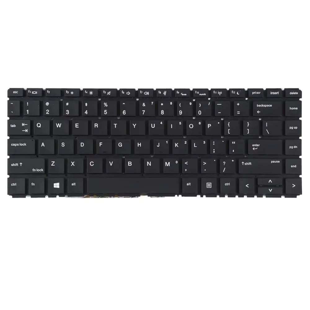 Keyboard HP ProBook 440 G6 US Black Without Frame & Backlit