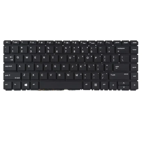 Keyboard HP ProBook 440 G6 US Black Without Frame & Backlit