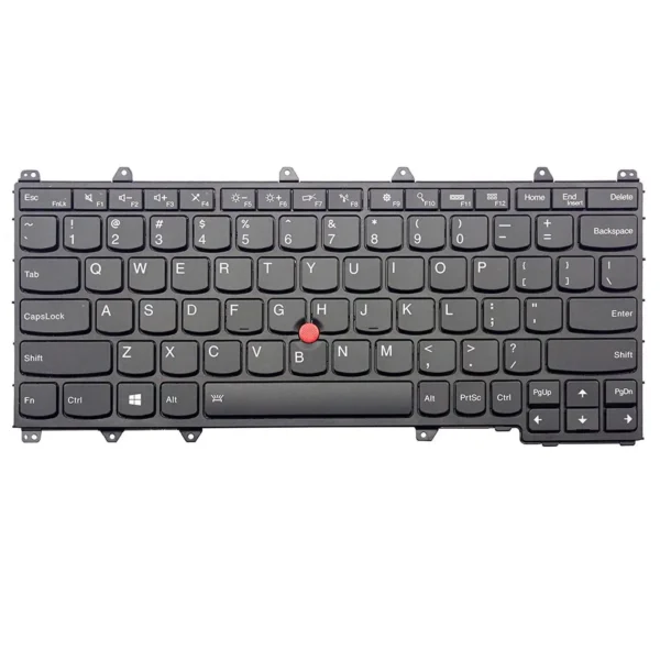 Keyboard Lenovo Yoga 260 US Black Frame With Pointer & Backlit