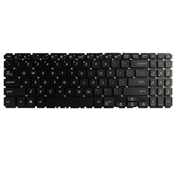 Keyboard ASUS X507U US Black Without Frame