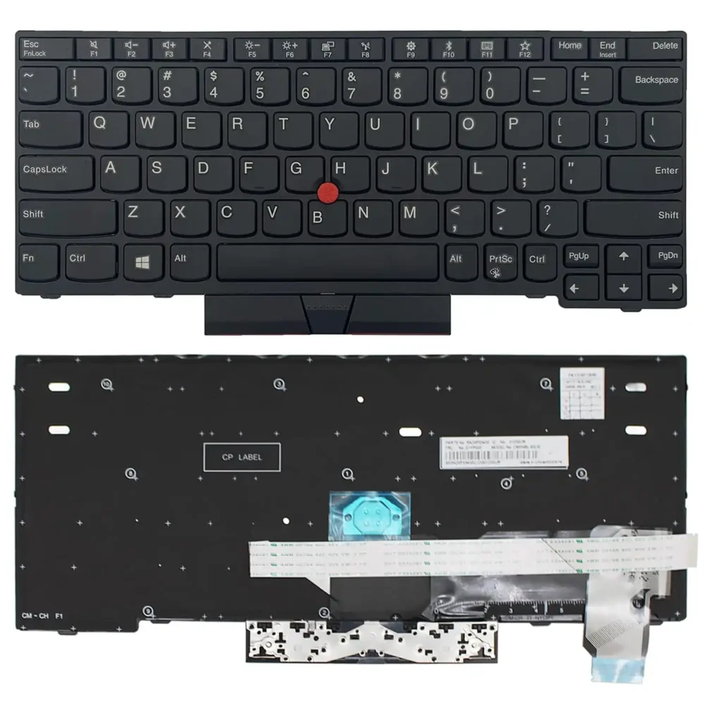 Keyboard Lenovo ThinkPad X280 US Black Frame With Pointer & Backlit - Image 3
