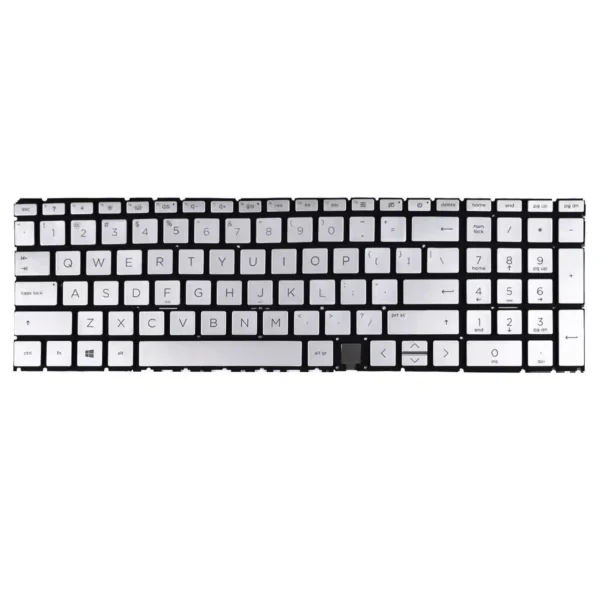 Keyboard HP Envy X360 15-ED US Silver Without Frame & With Backlit